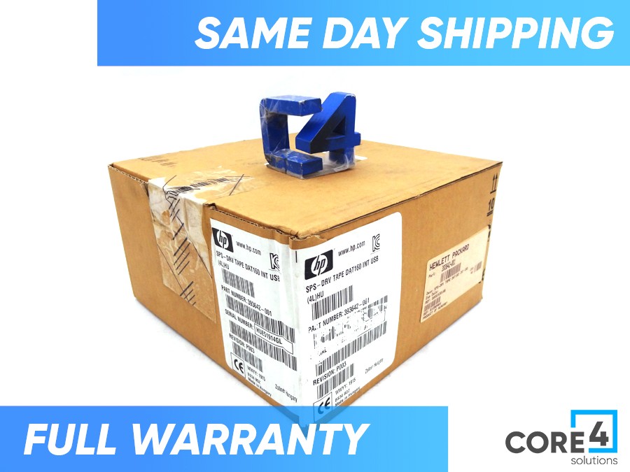HP 393642-001 DAT160 INTERNAL USB TAPE DRIVE *New Bulk* - AG703C
