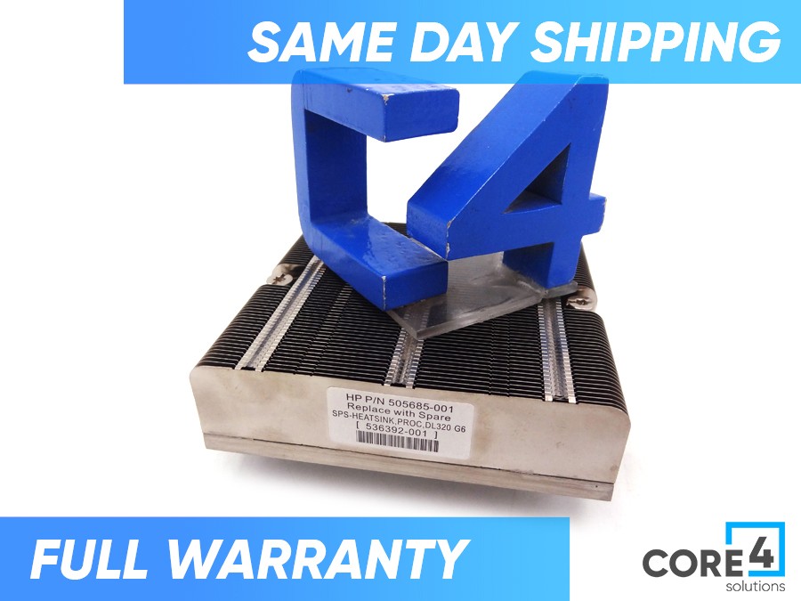 HP 508955-001 BL460 G6G/7 HEATSINK - 624757-001, 624787-001 