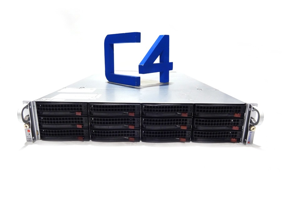 SUPERMICRO 6028U-TR4+ 2U 12X3.5 DUAL E5 V3V4 CPU SERVER