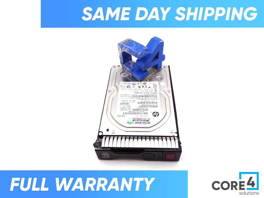 HP 638519-001 3TB SATA 7.2K SC MDL LFF DRIVE