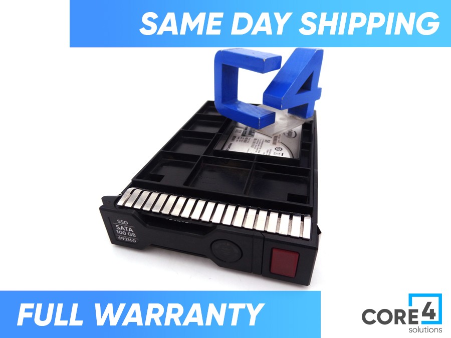 HP 692160-001 100GB 6G SATA SSD - 691852-B21, 691848-001