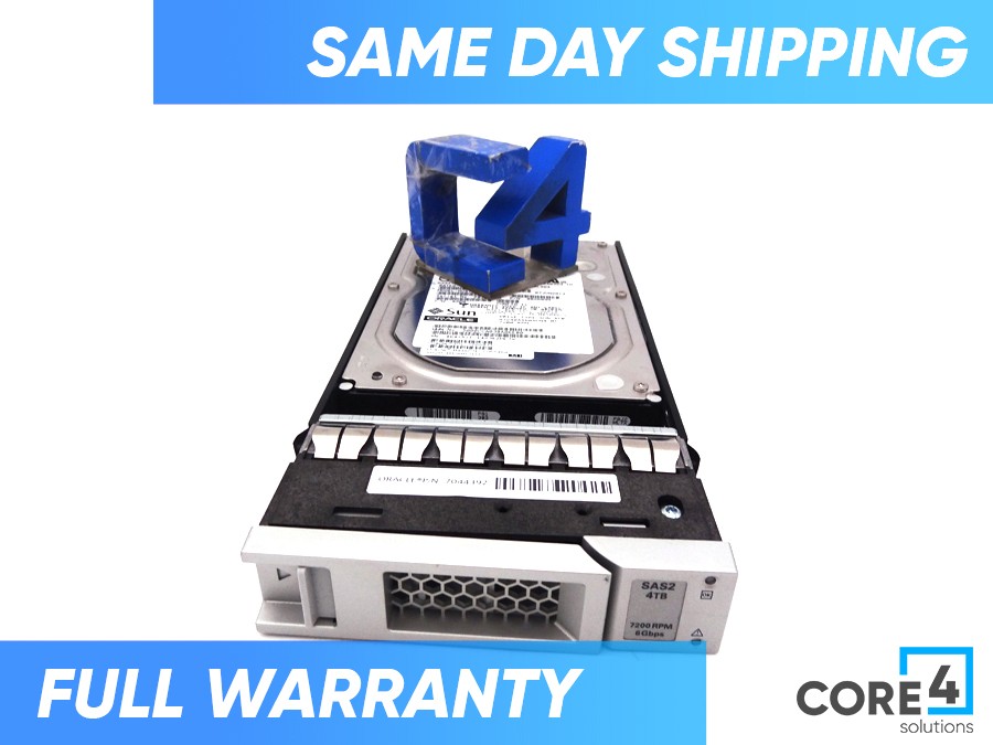 SUN 7065489 4TB 7.2K SAS DISK DRIVE - 7066831, HUS724040ALS640