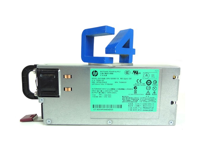 HP 714349-001 HP 1200 WATT CS 277VAC PLATINUM SUP