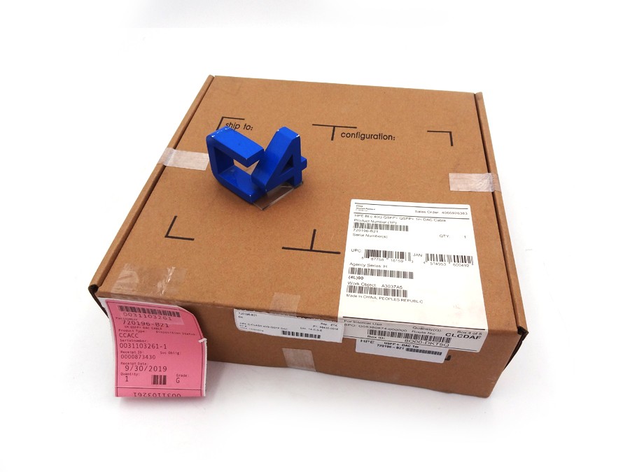 HP 720196-B21 HPE C-CLASS 40G QSFP DAC