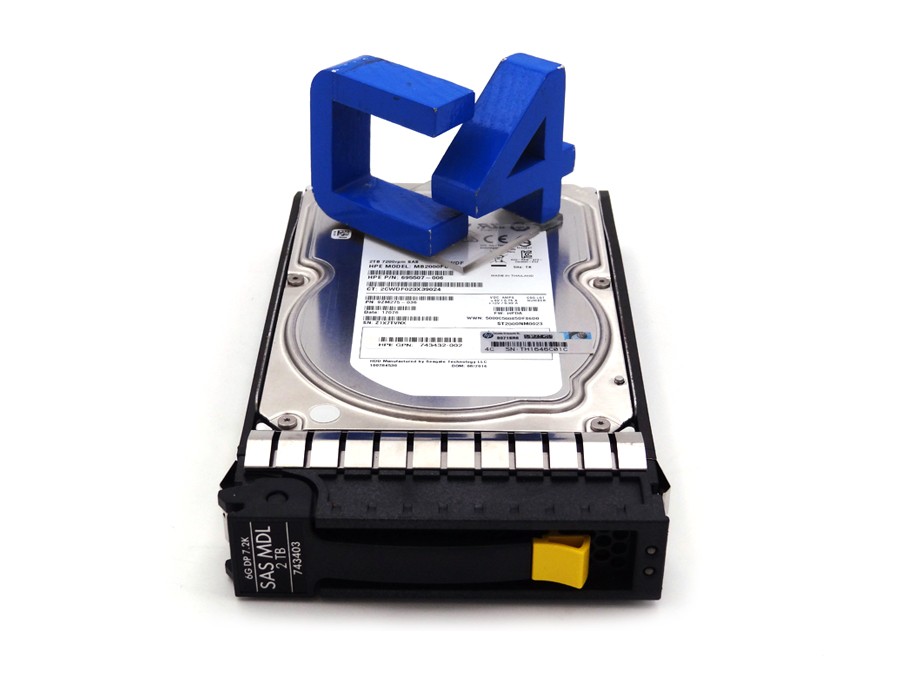 HP 743403-001 2TB 7.2K 6G 3.5INCH SAS HDD