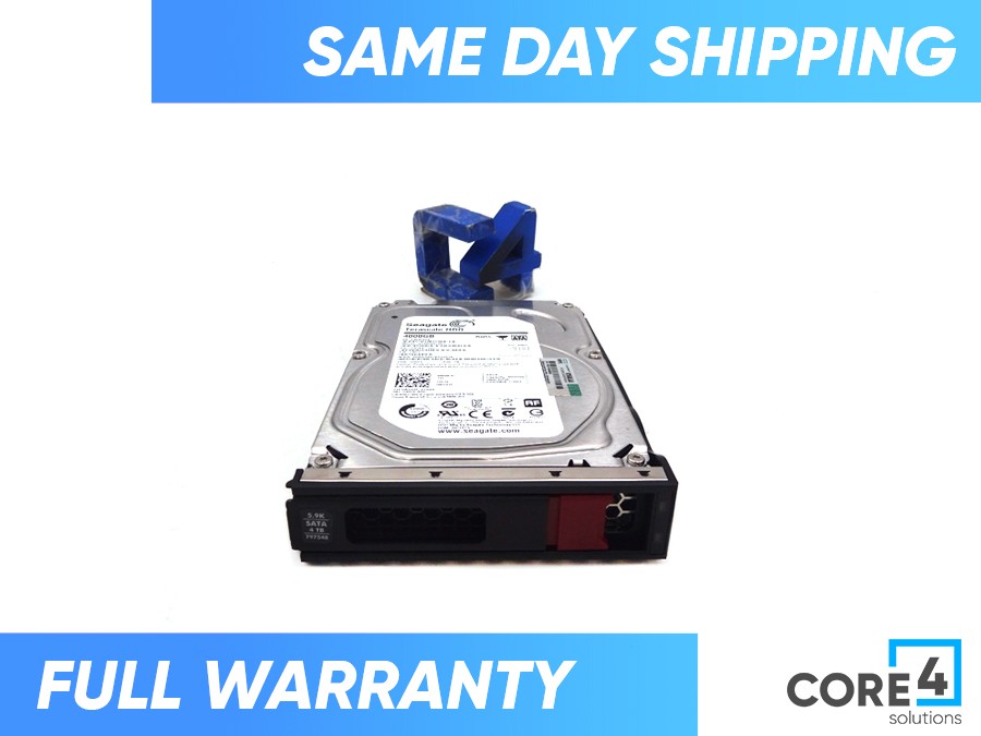HP 797548-001 4TB 5700RPM SATA 6G *New Bulk*