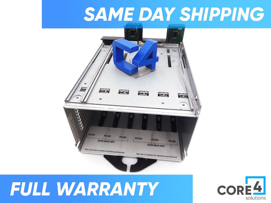 IBM 80P4812 DISK BACKPLANE ASM, 6PACK