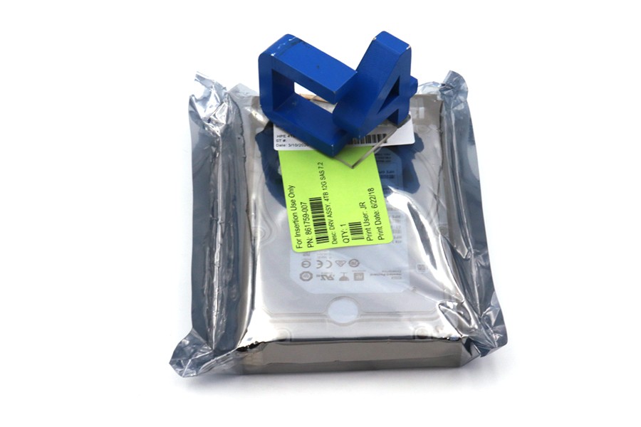 HP 862141-001 4TB SAS 12G MIDLINE 7.2K LFF *New Bulk* - 861756-B21