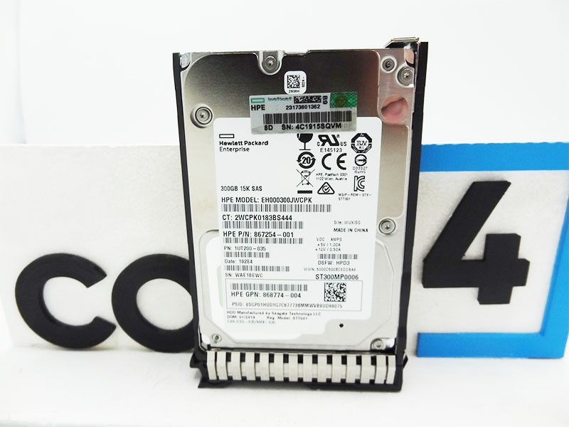 HP 870753-B21 HPE 300GB SAS 12G 15K SFF HARD DRIV