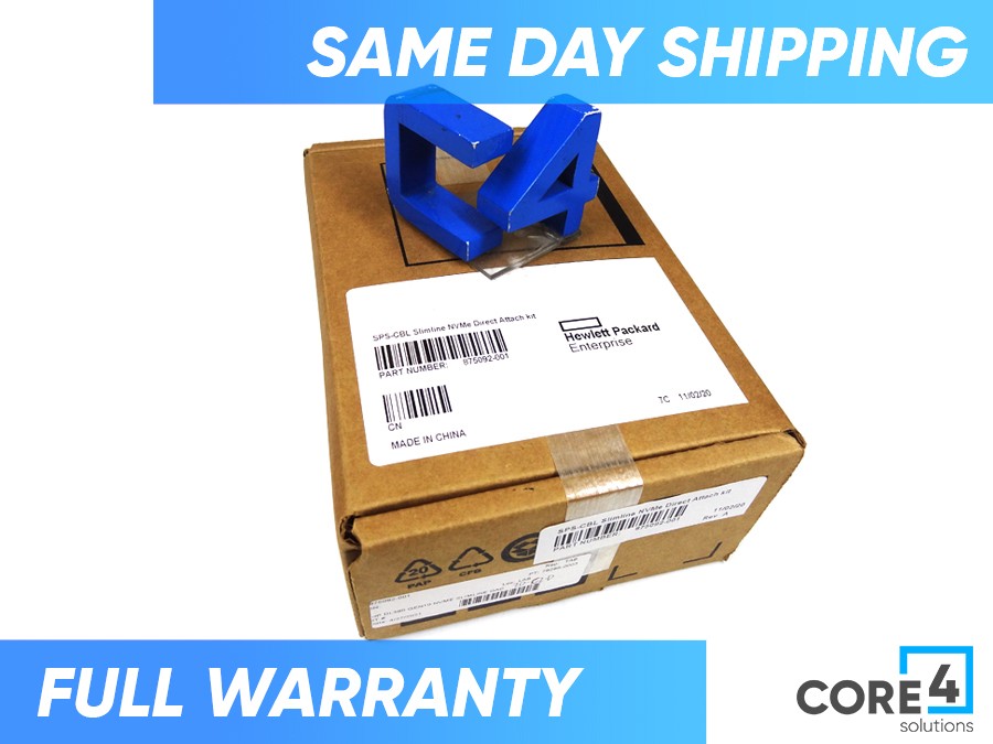 HP 875092-001 HP DL380 GEN10 NVME SLIMLINE DAC *New Sealed*