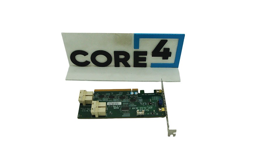 SUPERMICRO AOC-SLG3-4E4R quad-Port Gen-3 Internal NVMe Host Bus Adapter
