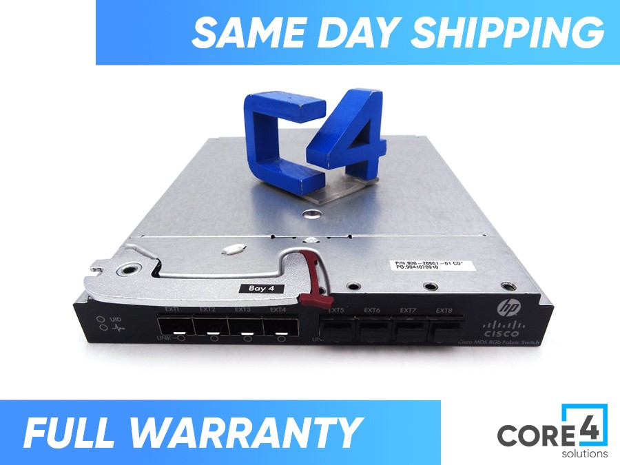 HP AW563A MDS 8/12c Bladesystem Fabric Module - 610678-001