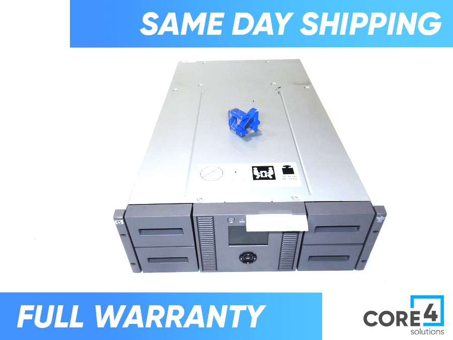 HP BL543A MSL4048 2 LTO-5 ULTRIUM 3000 FC TAPE LIBRARY