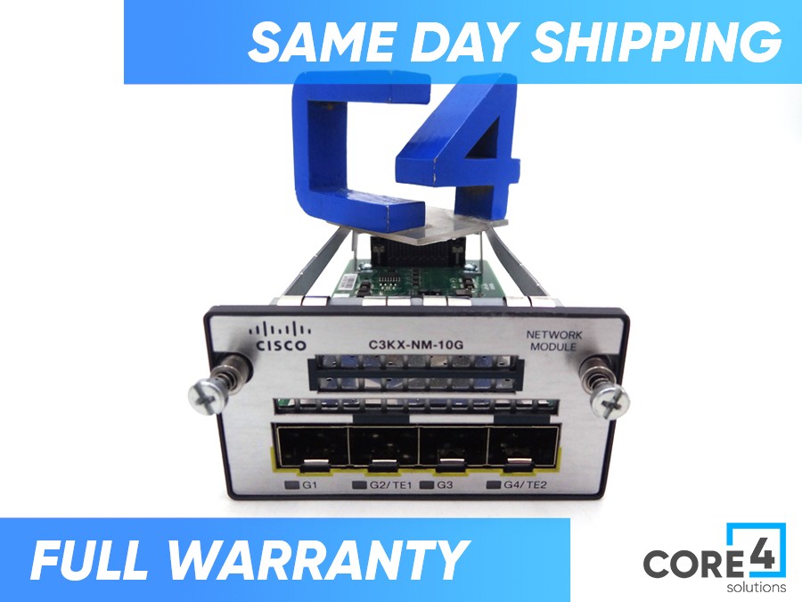 Cisco C3KX-NM-10G Catalyst 3k-x 10g Network