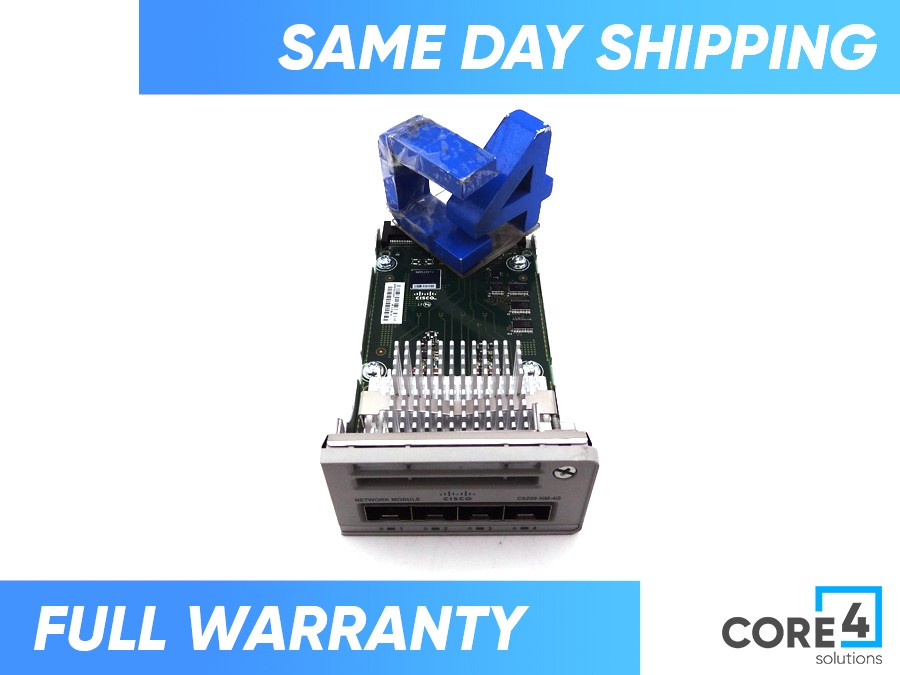 CISCO C9200-NM-4G 9200 4X1G NETWORK MODULE 
