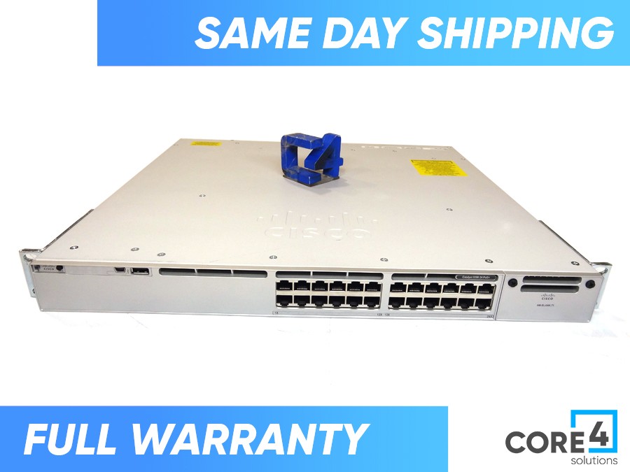 CISCO C9300-24P-A CATALYST 9300 24-PT POE+ NETWORK ETHERNET SWITCH