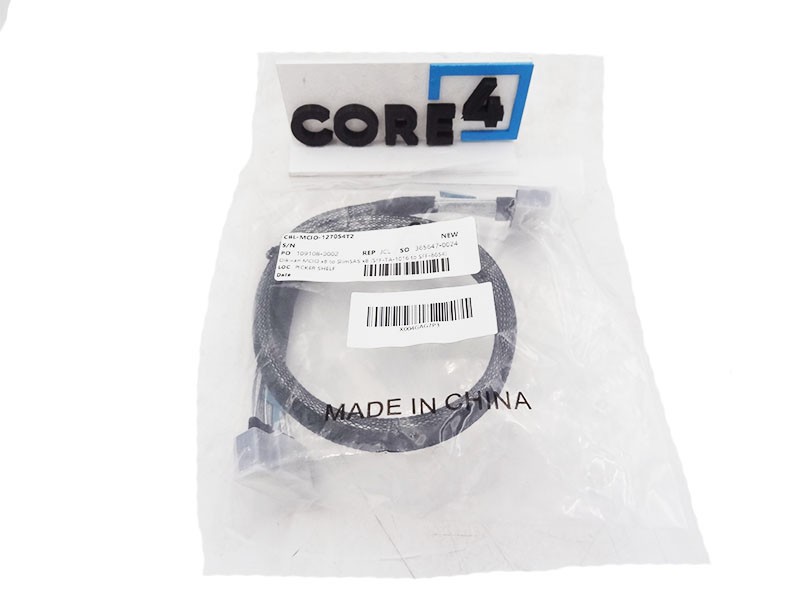 MISC CBL-MCIO-1270S4T2 Oikwan MCIO x8 to SlimSAS x8 (SFF-TA-1016 to SFF-8654) CBL