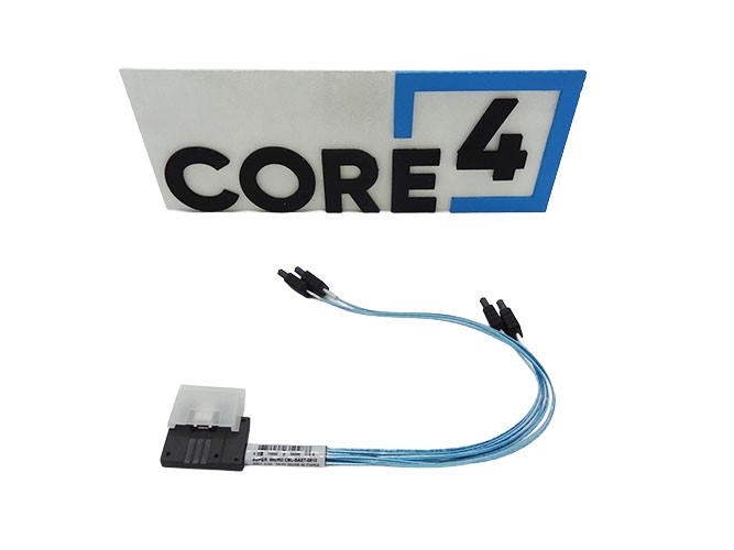 SUPERMICRO CBL-SAST-0813 Slimline SAS x8 (LE) to 4 SATA 16162626cm Cable