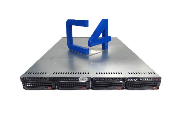 SUPERMICRO CSE-815 W X11SSW-F 1U 4x3.5 X11SSW-F RACKMOUNT SERVER