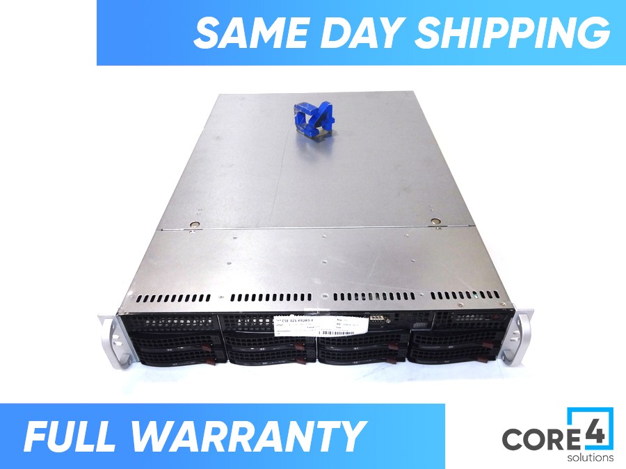 SUPERMICRO CSE-825 X9DR3-F 2U DUAL PSU X9DR3-F RACKMOUNT SERVER