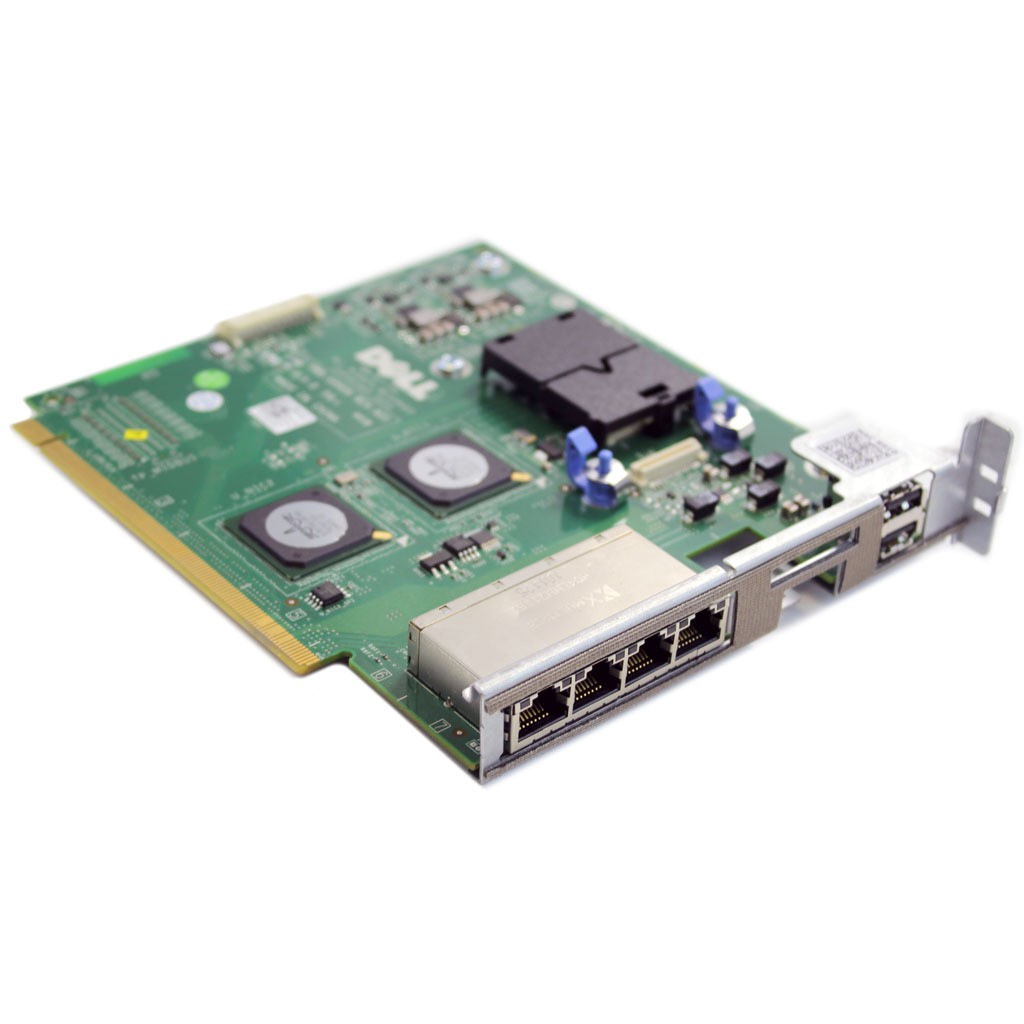 DELL Y950P 4 PORT NETWORK AND 2 PORT USB RISER BOARD FOR R910