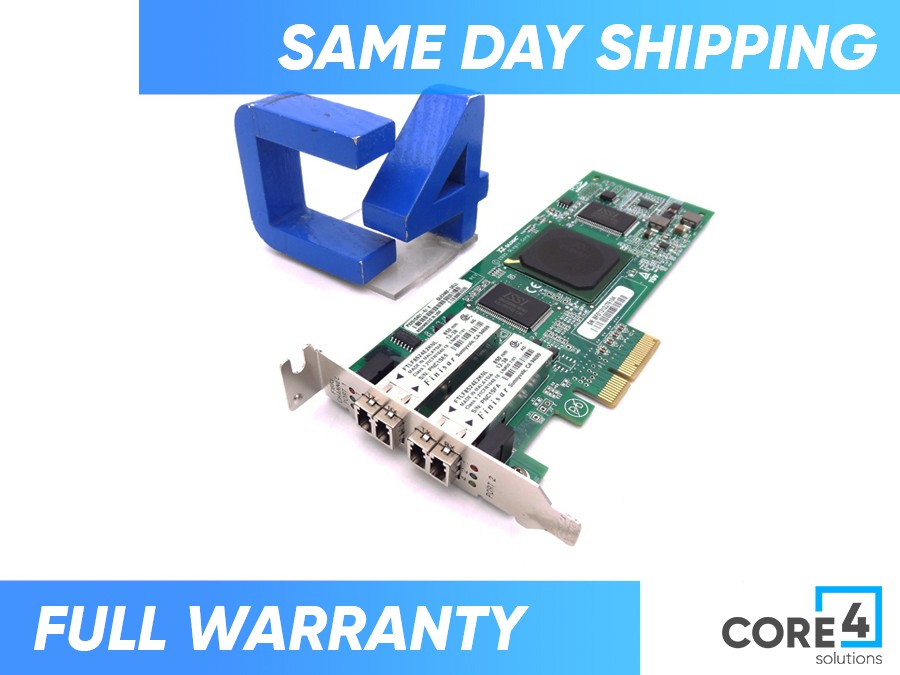 DELL DH226 QLE2462 4GB DUAL PORT FIBRE HBA