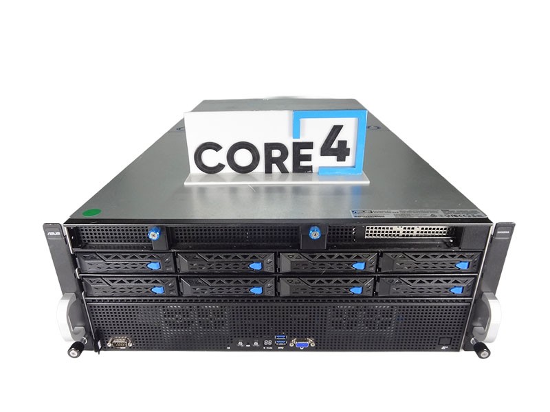 ASUS ESC8000A-E11 4U 8x3.5 NVME 2x EPYC 7003 8x Dual-Slot GPU Server