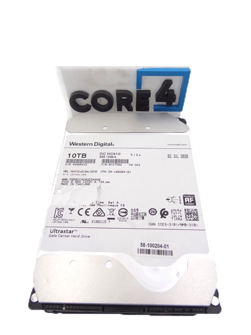 HGST HUH721010AL52C0 10TB SAS HUH721010AL52C0 12Gbs 7.2K RPM 3.5