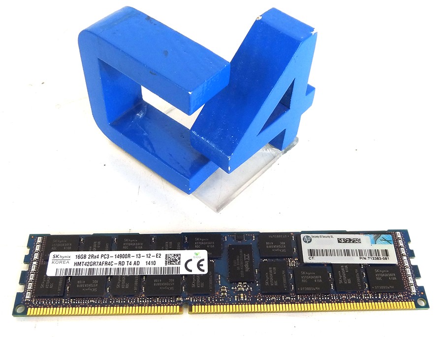 HP 712383-081 16GB 1X16GB 1866MHZ PC3-14900 ECC DR DDR3 SDRAM MEMORY 708641-B21