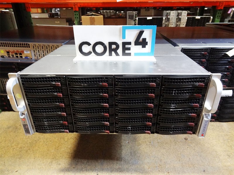 SUPERMICRO CSE-847 X9DRD-7LN4F 36X3.5 4U STORAGE SERVER          