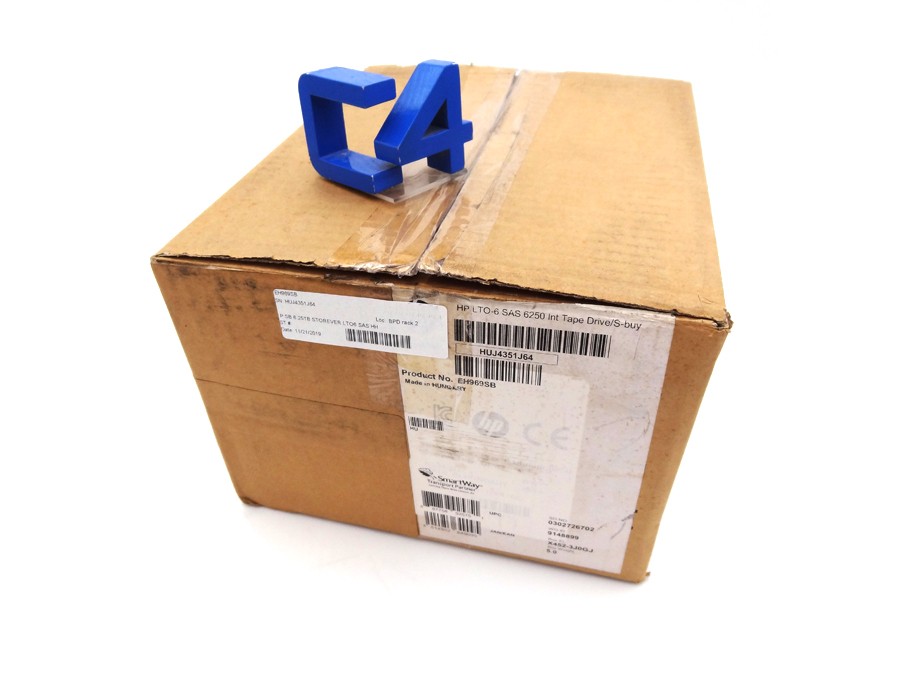 HP EH969SB SB 6.25TB STOREVER LTO6 SAS HH - EH969A, C0L99A, 684881-001