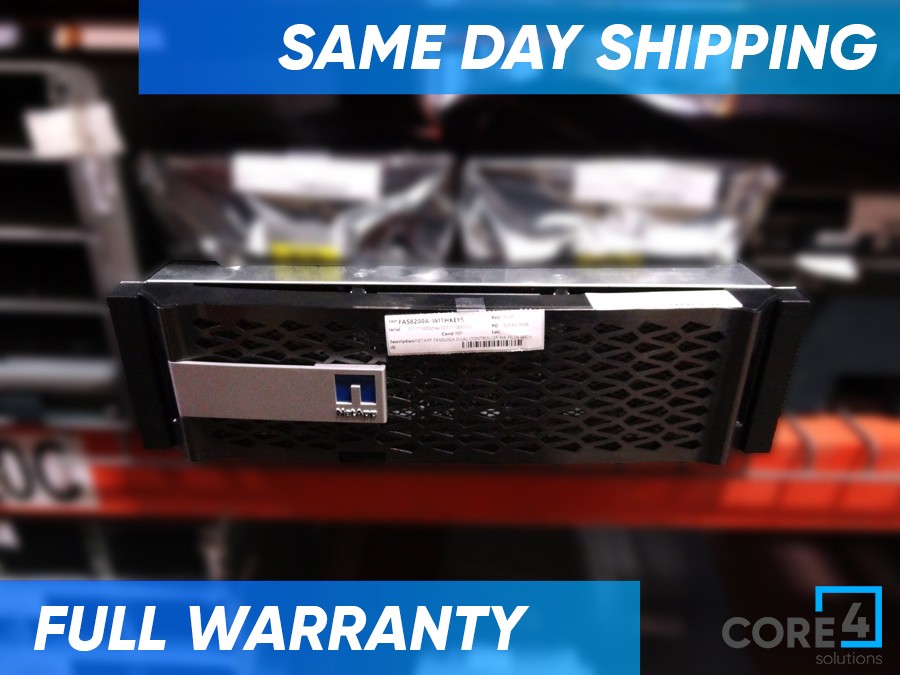 NETAPP FAS8200A-WITHKEYS NETAPP FAS8200A DUAL CONTROLLER HA FILER WITH LICENSE KEYS