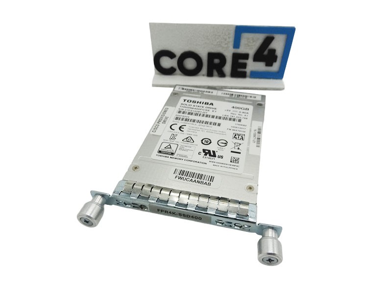 CISCO FPR4K-SSD400 Cisco Firepower 4000 Series SATA 2.5 SSD, 400GB capacity