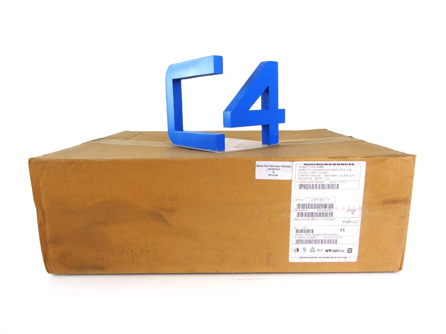 HP 411839-001 HP STORAGEWORKS 4/8 BASE SAN SWITCH *New Sealed* - A8000A