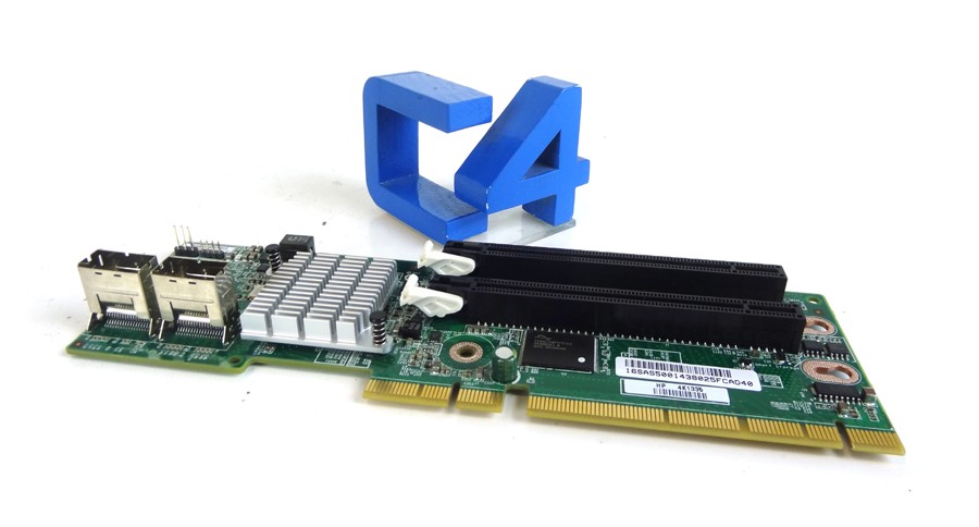 HP 684896-001 B20I RISER CARD W/SAS CONNECTORS