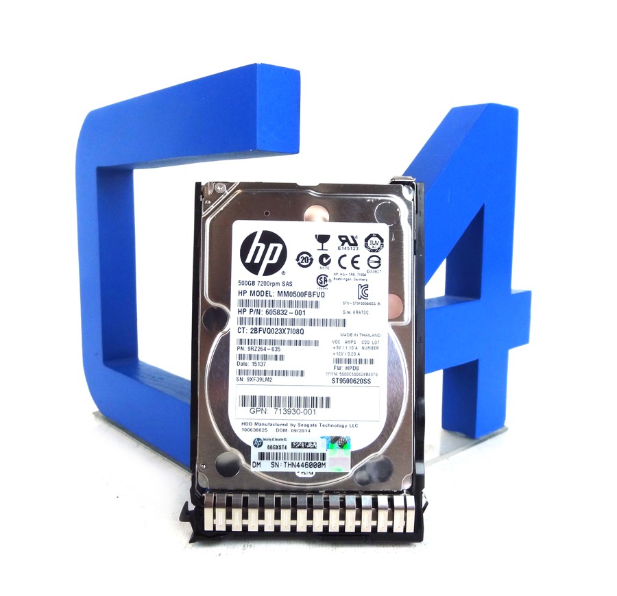 HP 713966-001 500GB 7200 RPM 6.0GBPS SAS 2.5" HARD DRIVE 652745-B21