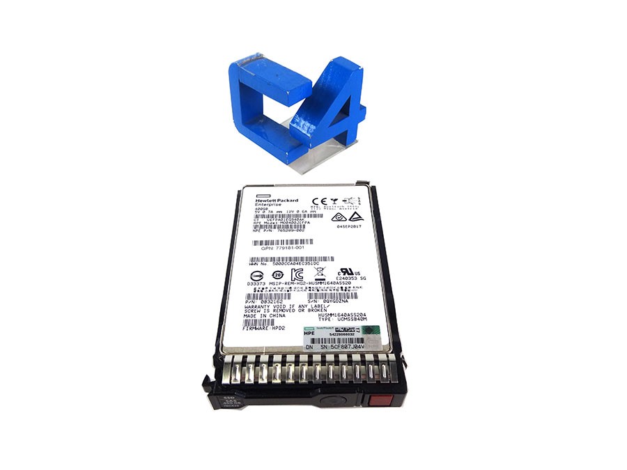 HP 779181-001 400GB 12G SFF SC SAS HARD DRIVE - 779168-B21, 780432-001