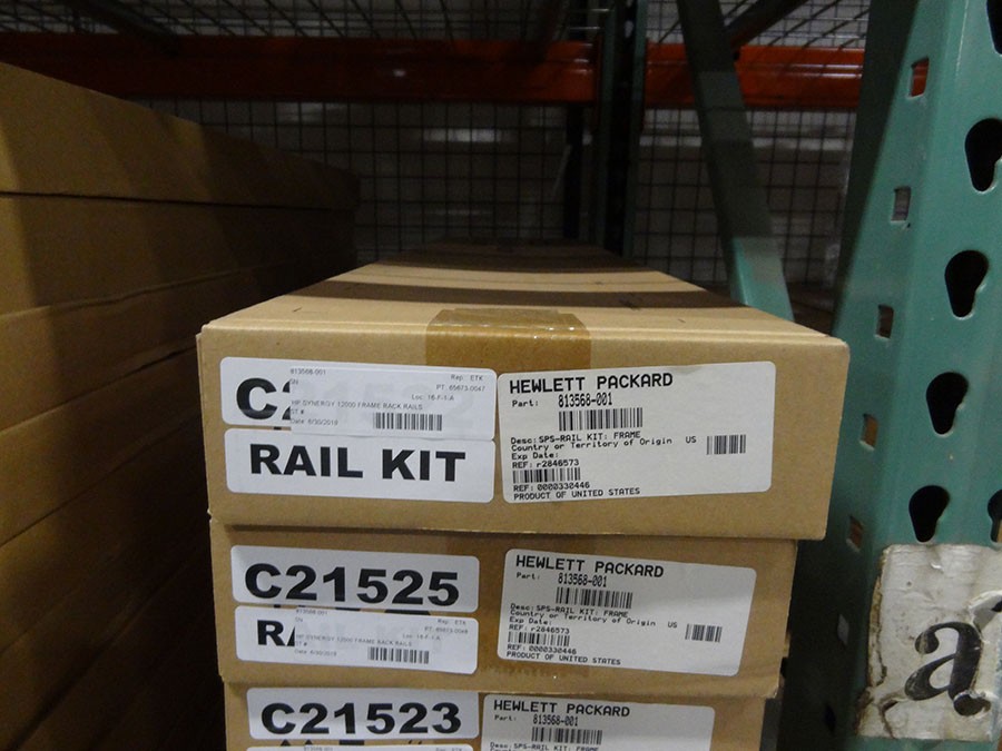 HP 813568-001 SYNERGY 12000 FRAME RACK RAILS - 803230-001