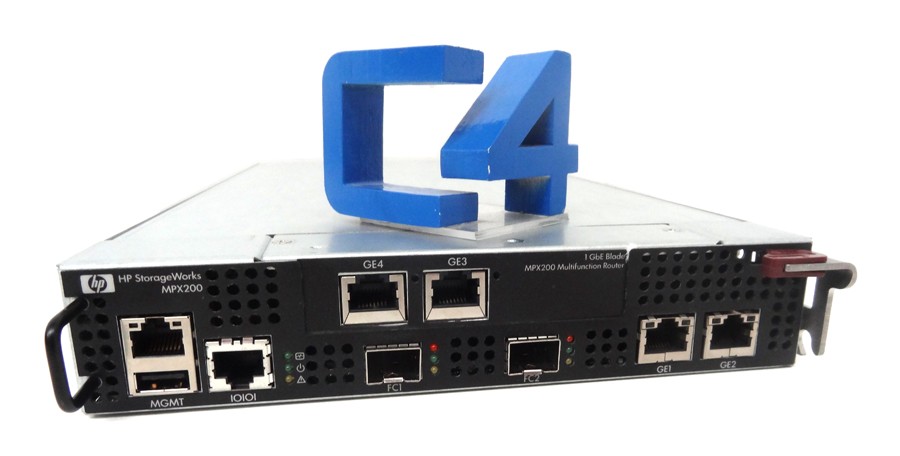 HP AP772A STORAGEWORKS MPX200 MULTIFUNCTION ROUTER - 1 GBE UPGRADE BLADE - STORAGE ROUTER - 8GB FIBRE CHANNEL - ISCSI