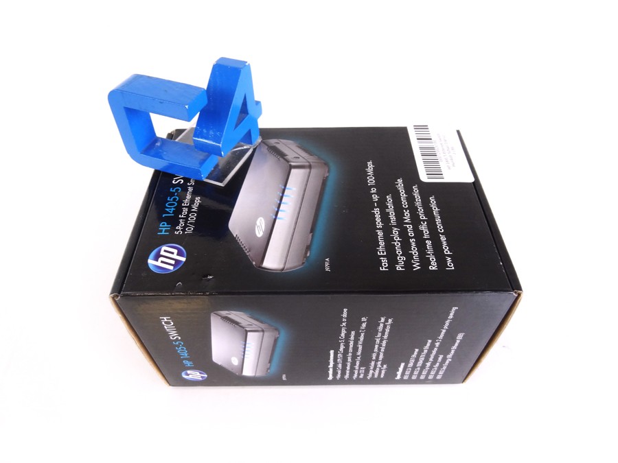 HP J9791A 1405-5 V2 SWITCH - 5 PORTS - 5 X RJ-45 - 10/100BASE-TX *New Sealed* - J9791-61001