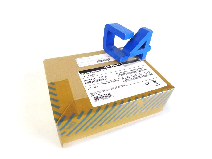 IBM 42D0753 500GB 7200RPM SATA-300 2.5in Drive *New Sealed* - 41Y8274, 42D0752