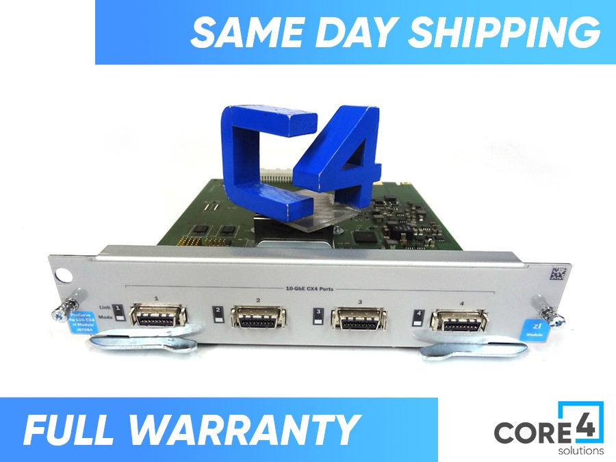 HP J8708A 4-PORT 10-GBE CX4 MODULE - J8708-61201