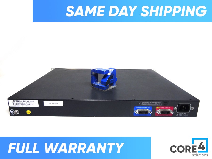 HP J9625A E2620-24-POE+ 24 POE SWITCH
