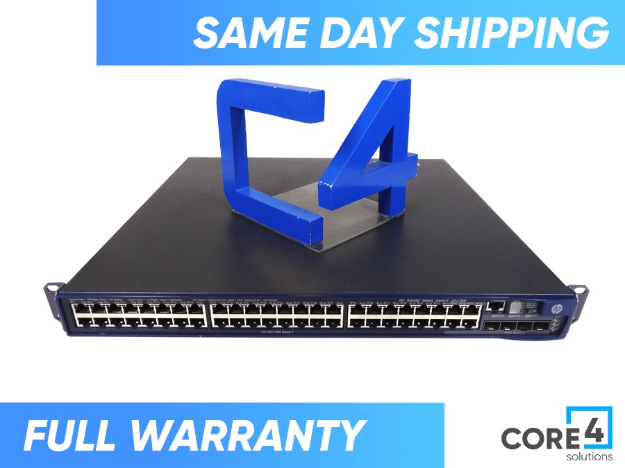 HP JG239A 5500-48G-POE+ SI SWITCH W/2 INTS