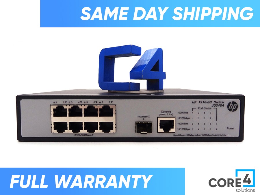 HP JG348A PROCURVE SWITCH 1910-8G