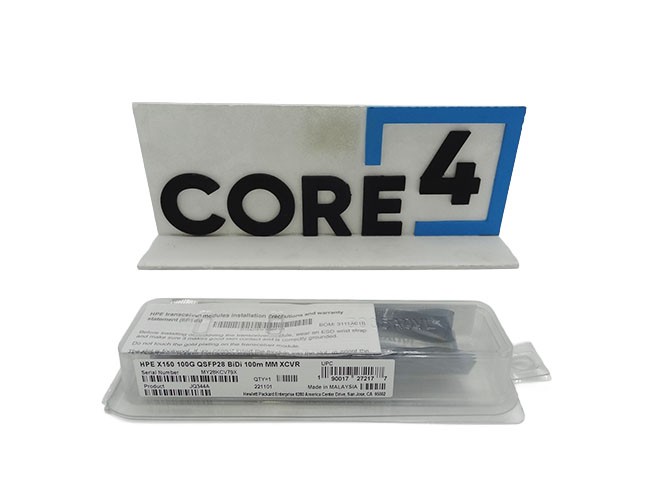 HP JQ344A HP X150 100Gbps QSFP28 LC BiDI 100m MM Transceiver