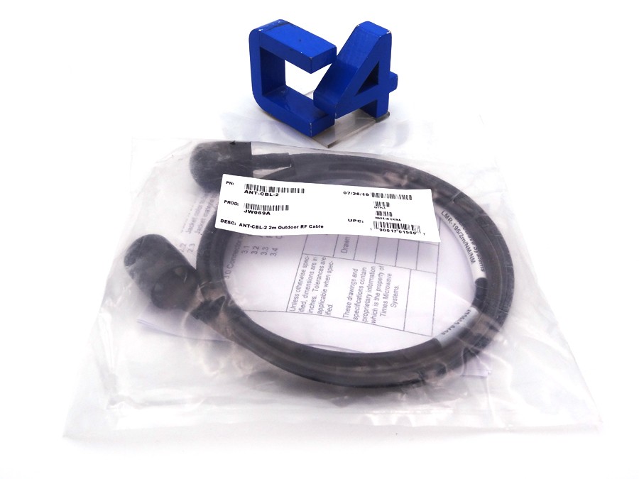 HP JW069A ARUBA OUTDOOR RF 2M CABLE *New Sealed* - JW069-61001