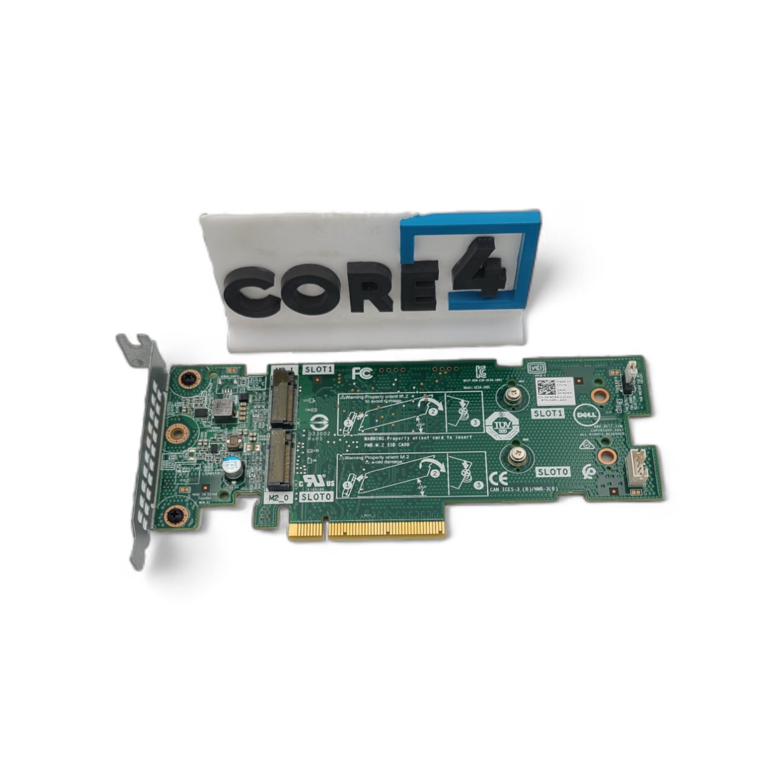 DELL K4D64 Dell BOSS Controller Card - 2x M.2 Slots