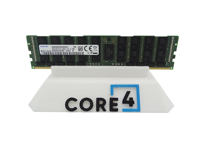 SAMSUNG M386A8K40DM2-CTD 64GB PC4-21300VL DDR4-2666 4RX4 ECC LRDIMM