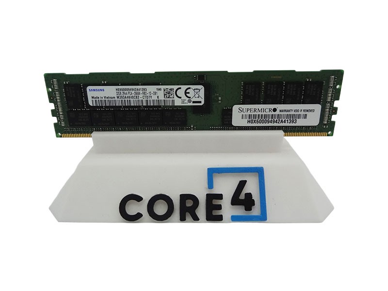 SUPERMICRO MEM-DR432L-SL03-ER26 32GB DDR4-2666 2Rx4 LP ECC REG  DIMM